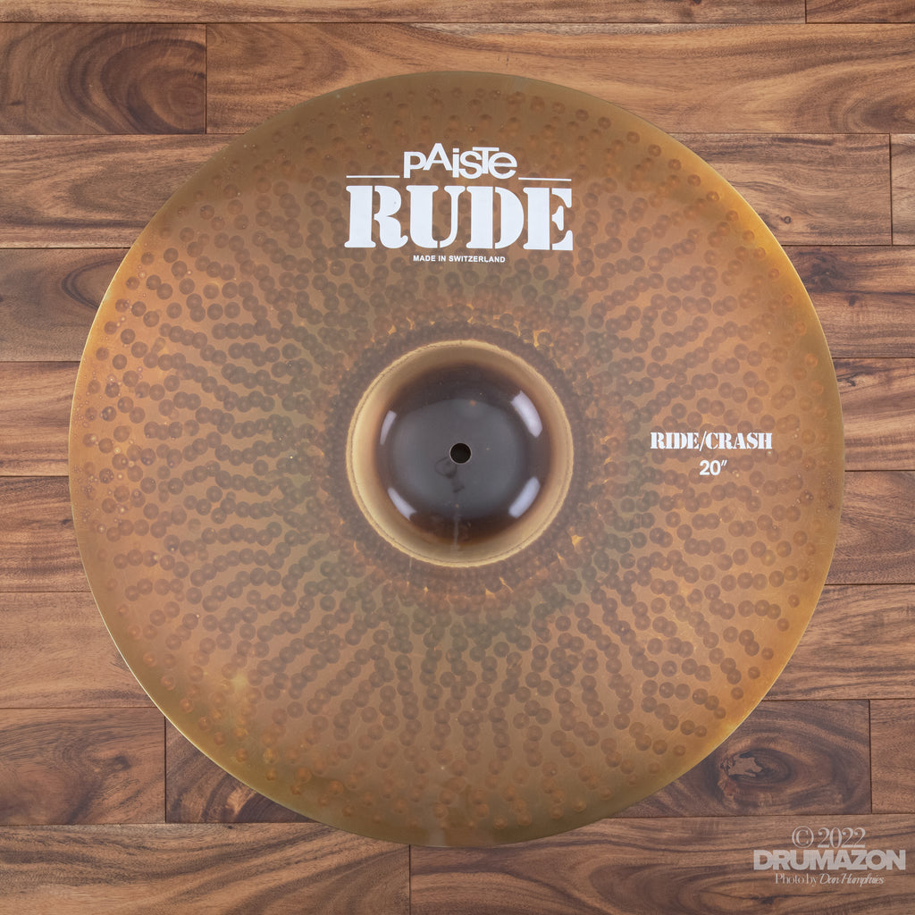 Paiste rude deals ride crash 22