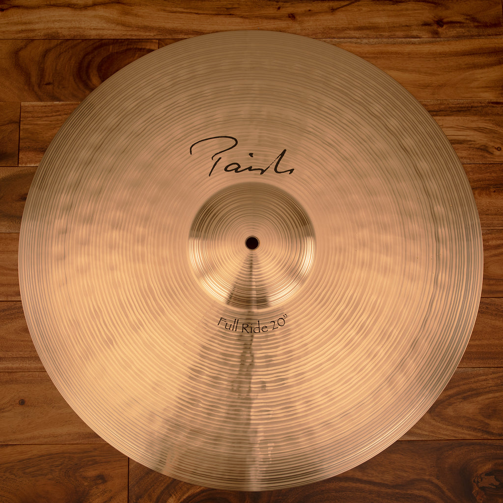 PAISTE 20" SIGNATURE FULL RIDE CYMBAL (PRE-LOVED)