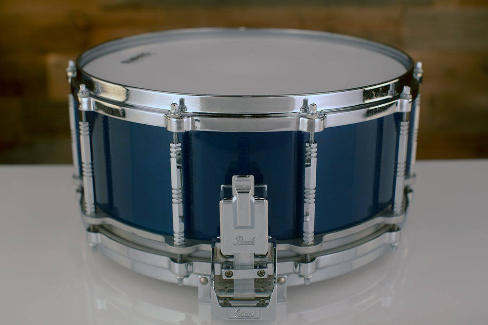 Topkick Jewelry & Loan - Pearl Brass Free-Floating Snare. Has some pitting.  Die-cast hoops. Includes hard case. $200 #pearldrums #snaredrums #drums
