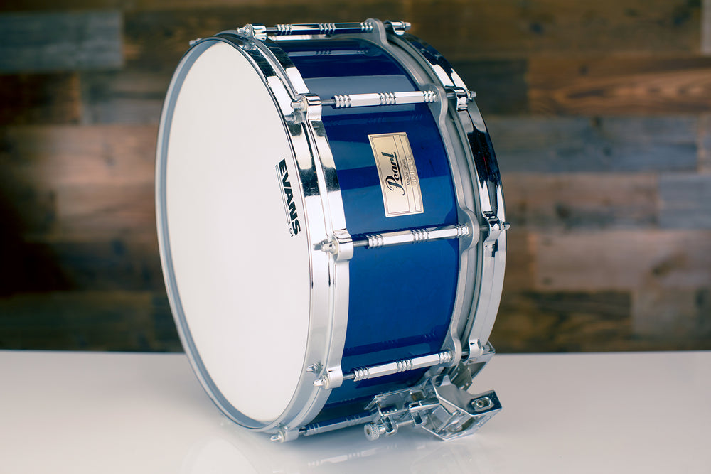 SOLD! Pearl 6.5” x 14” Free Floating snare - $349 - brass shell