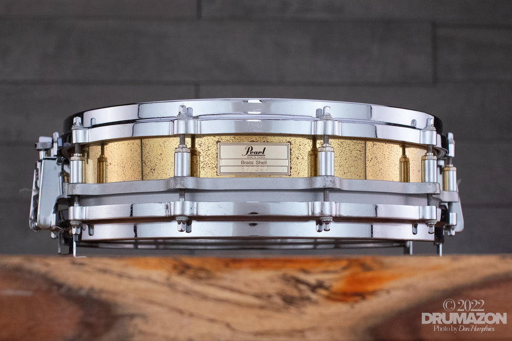 Pearl Brass Floating Snare Drum