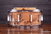 PORK PIE & GRUV X 14 X 6.5 CLICK MATE MAPLE SNARE DRUM, MAPPA BURL