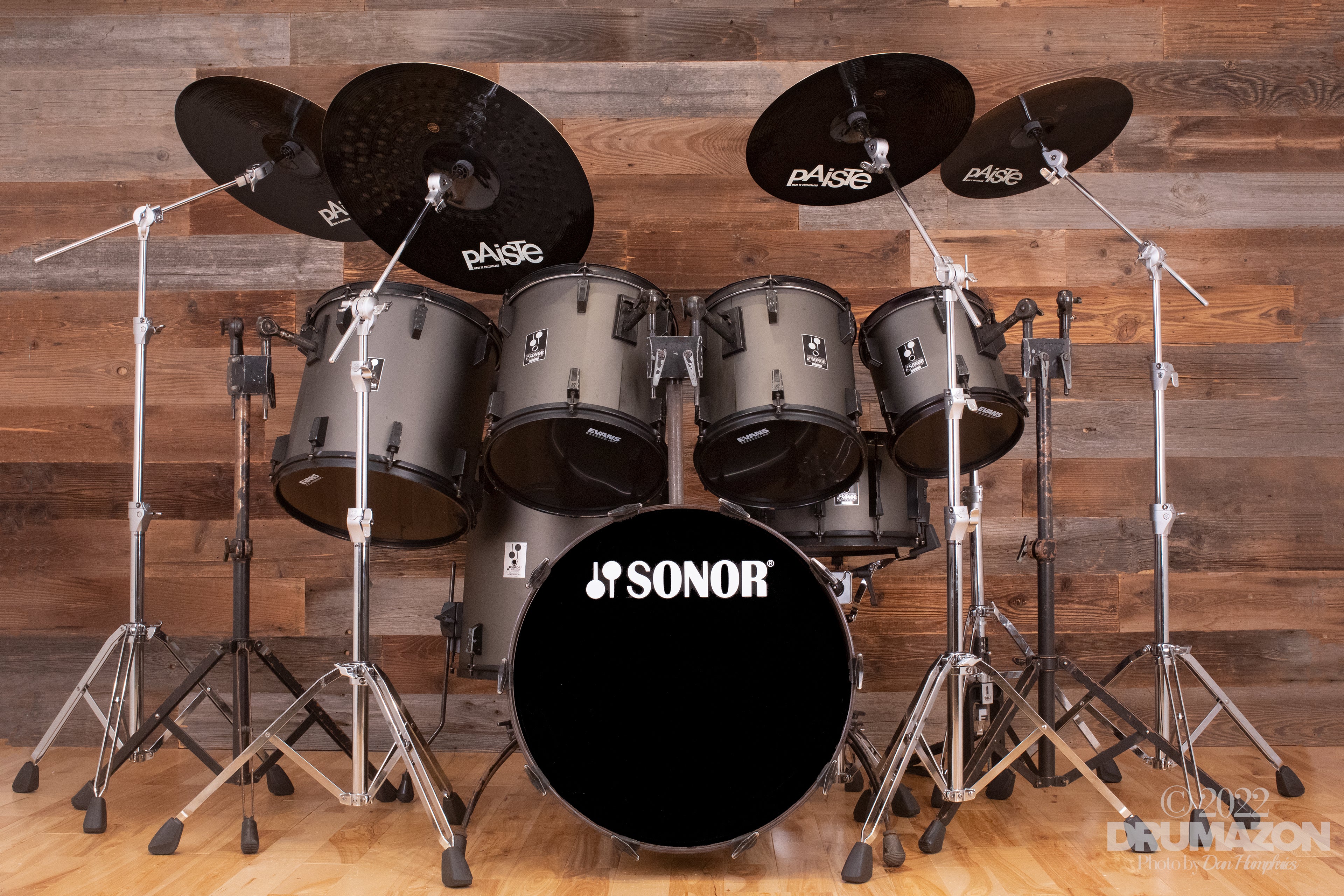 SONOR PHONIC PLUS HI-TECH TAMBOR DE 7 PIEZASSONOR PHONIC PLUS HI-TECH TAMBOR DE 7 PIEZAS  