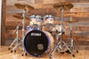 TAMA STARCLASSIC WALNUT / BIRCH 4 PIECE DRUM KIT, SATIN PURPLE ATMOSPHERE FADE (PRE-LOVED)