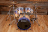 TAMA STARCLASSIC WALNUT / BIRCH 4 PIECE DRUM KIT, SATIN PURPLE ATMOSPHERE FADE (PRE-LOVED)