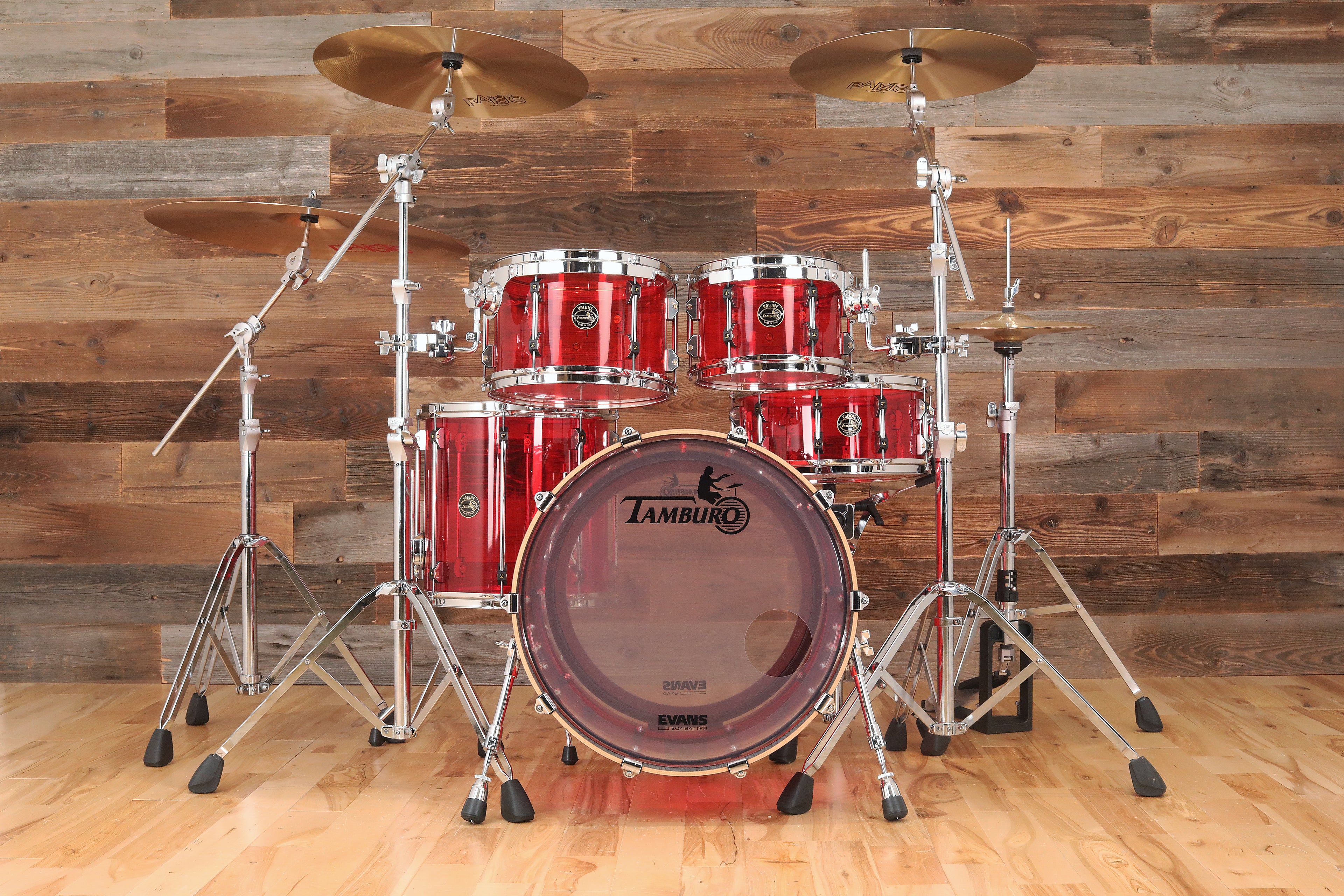 ACRYLIC SHELL DRUM KITACRYLIC SHELL DRUM KIT  