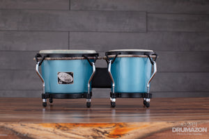 TOCA SHEILA E PLAYERS SERIES MINI BONGOS, BLUE (PRE-LOVED)