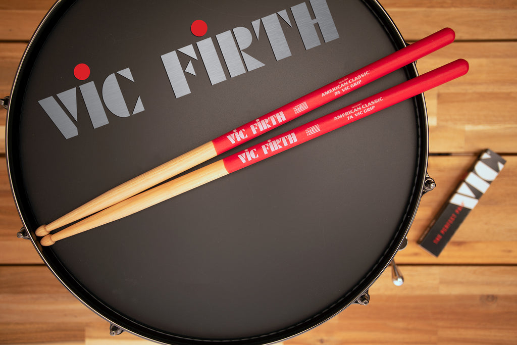 Vic Firth Steve Gadd Signature Drum Sticks Nylon Tip – Drumland Canada