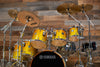 YAMAHA MAPLE CUSTOM ABSOLUTE NOUVEAU 6 PIECE DRUM KIT, YELLOW SPARKLE FADE (PRE-LOVED)