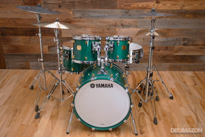 Yamaha maple custom deals turquoise