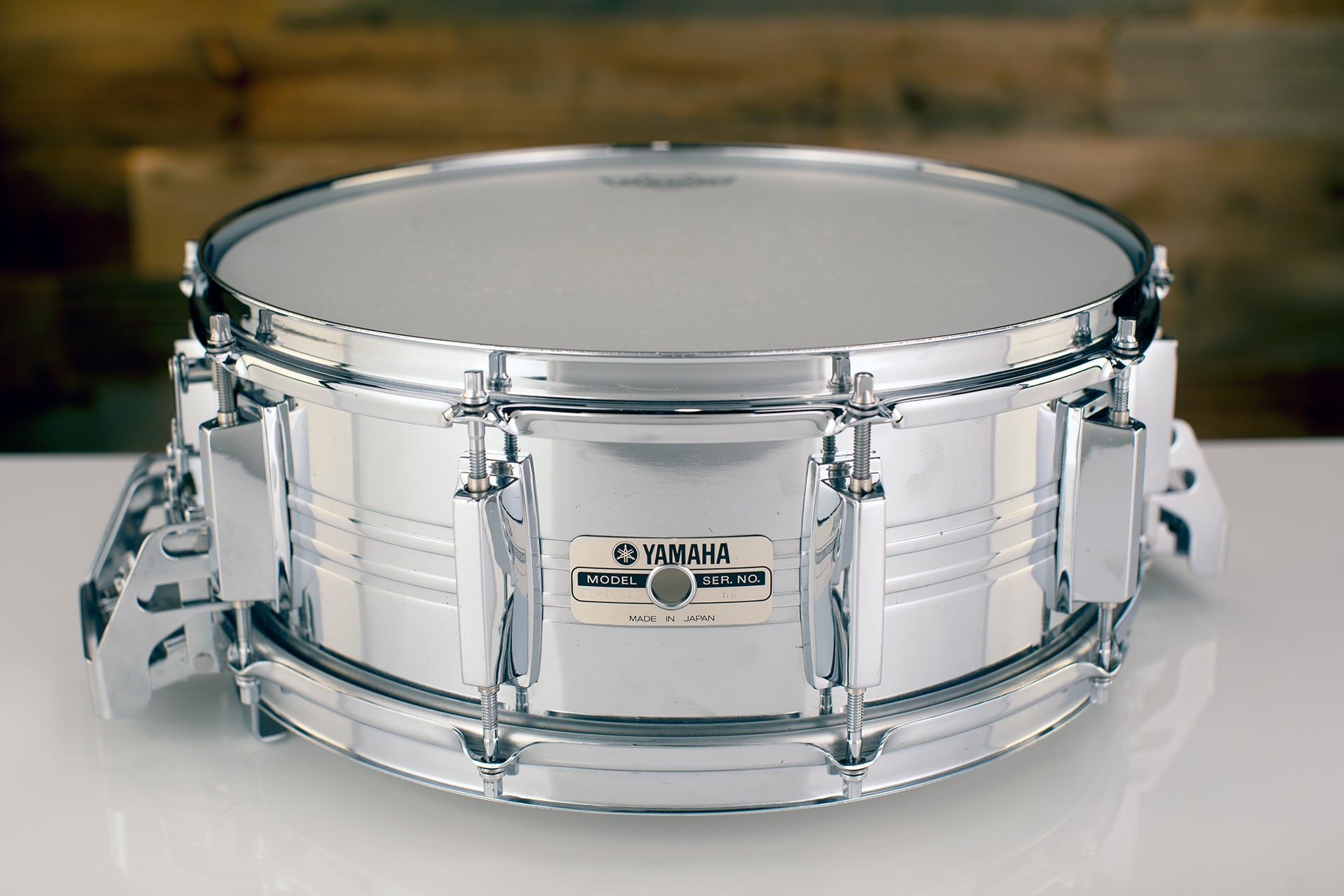 YAMAHA 14 X 5.5 SD 055MD STEEL PARALLEL ACTION SNARE DRUM, MIJ 