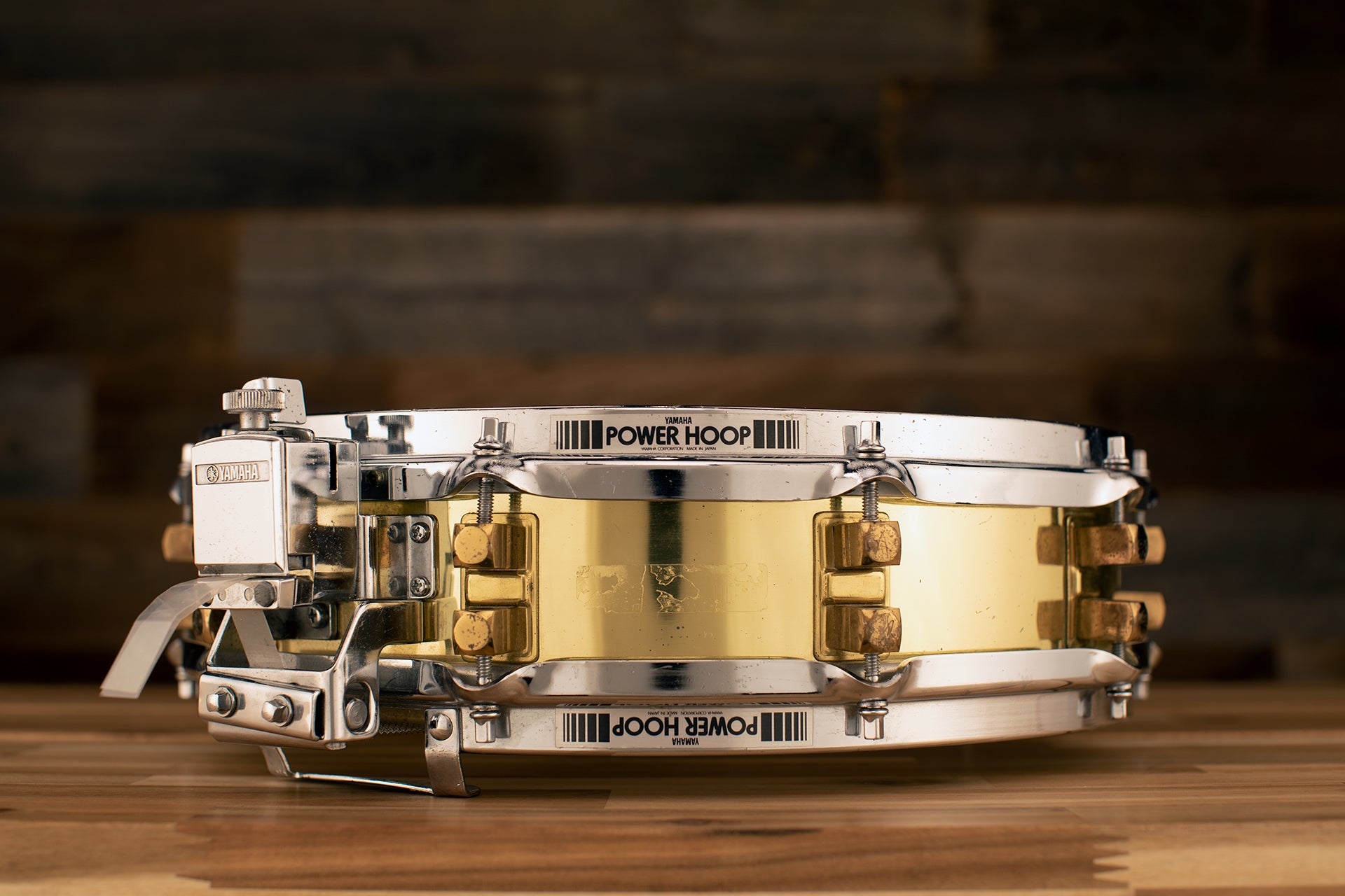 YAMAHA 14 X 3.5 SD493 BRASS PICCOLO SNARE DRUM (PRE-LOVED) – Drumazon